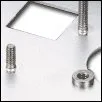 Self-Clinching Inserts: Captive nuts, standoffs, or studs.